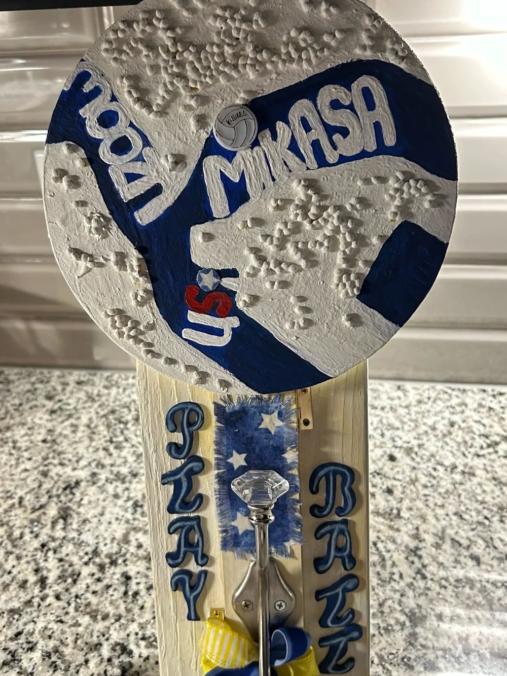 Decorative Volleyball Wall Hook